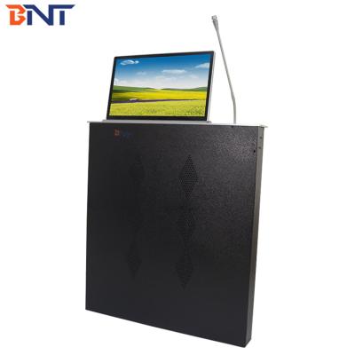 China Conference system motorized lcd monitor lift mechanism with discussion microphone for sale