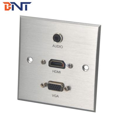 China Hot sale aluminum electrical wall mount media panel socket for sale