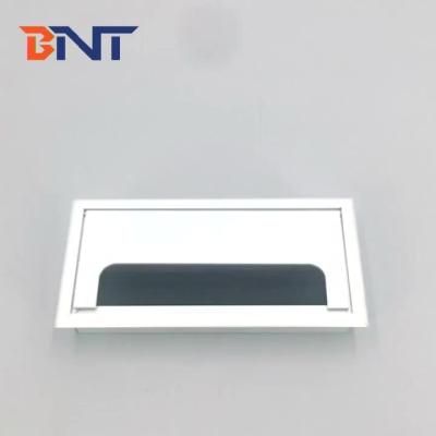 China Factory supply built-in office table square corner grommet cable management box for sale