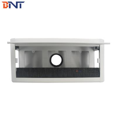 China aluminum hatch cover/computer desk cable management wire grommet box for sale