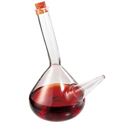 China Lead Free Glass Wine Decanter For Wine Gift Glass Collar Material OEM ODM for sale