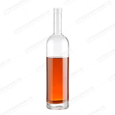 中国 ガラスカラー ブランデー アルコール飲料 ウイスキーボトル 受け入れられる顧客のロゴ 販売のため