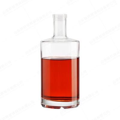 China Glass Wine Bottles with Cork 375ml 500ml 700ml 750ml 1000ml Customized Colour Logo for sale