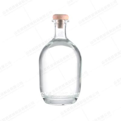 China 200 ml 375 ml 500 ml 750 ml 1000 ml Botella de vidrio vacía para whisky vodka brandy ron alcohol en venta