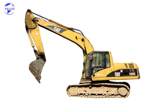 Quality Caterpillar 320c Used Cat Excavators Hydraulic / Mechanical Made In Japan for sale