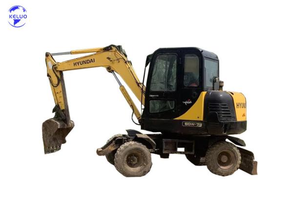 Quality Japan Made Used Excavator Hyundai 60W-7 For Construction for sale