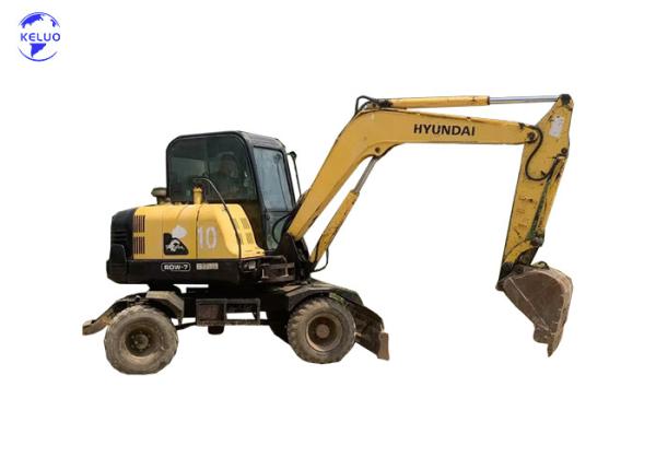 Quality Japan Made Used Excavator Hyundai 60W-7 For Construction for sale