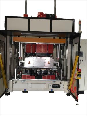 China Lamellenförmig angeordnete heiße Presse-Maschine für lamellenförmig angeordnetes Infrarothitze-Presse-Beschichtungs-Gerät zu verkaufen