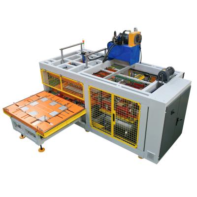 China 3 Servo Drived Big Plastic Pallet Hot Plate Welding Equipment with left and right sliding table for sale