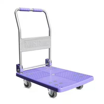 China FOLDING HANDLING TROLLEY ( LOADING 200KG) SIZE 480MMX720MM PROFESSIONAL MOVING  WITH GOOD LOADING  CARRY TRUCK for sale