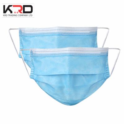 China Disposable Mask 3ply Face With Earloop for sale