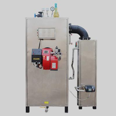 China 0.7Mpa Vertical Lpg Diesel Gas Steam Boiler Generator 100kg/H For Textile Laundry Clean for sale