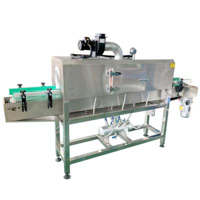 China Automatic Steam Shrink Tunnel Machine 900W plastic wrap packaging machine for sale