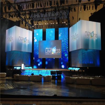 China SMD Indoor P3.9 TV Show Stage Background LED Screen / Display Rohs UL CE FCC for sale
