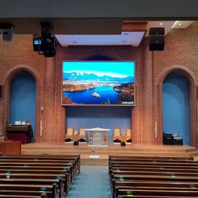 China SMD2121 High Definition LED Church Display P3.9 Stage Background LED Screen for sale