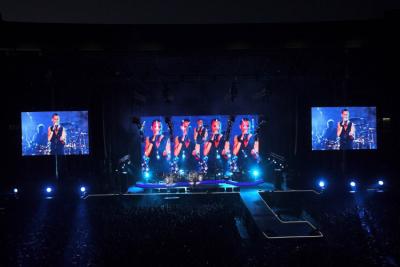 China Super Slim DJ LED Display Rental for Stage Concert , Indoor P4 LED Screen for sale