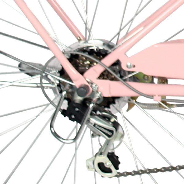 Quality Aluminium Alloy Women'S 26 Inch Cruiser Bike Pink City Bike 1 Speed for sale