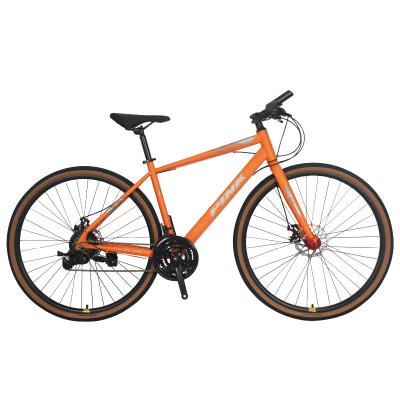 China Orange Aluminium Alloy Road 700 Bike 21 Gear Cycle MTB for sale