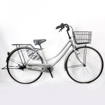 China Bicicleta de estilo retro Bicicleta femenina de 26 pulgadas con borde de aleación de aluminio en venta