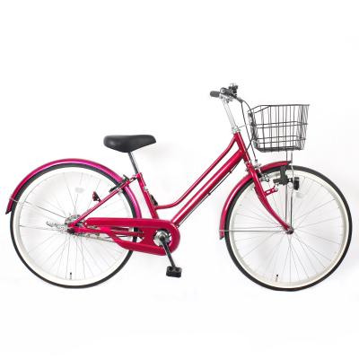 China Bicicleta de estilo vintage para mujer de 27 pulgadas sin amortiguador trasero en venta