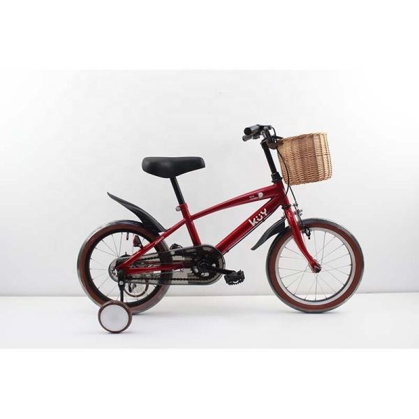 Quality 14/16/18/20 Inch Hard Carbon Steel Single Speed Childrens Bike With Training Wheels for sale