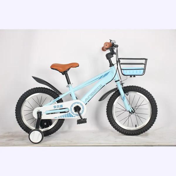 Quality Single Speed Aluminum Alloy 16 Inch Pedal Bike With Training Wheels for sale