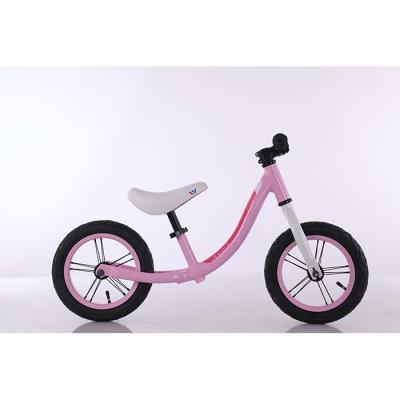 China Baby Push 2 Wheels No Pedal 12 Inch Ride On Cycle For 3-6 Years Old Kids Balance Bike for sale