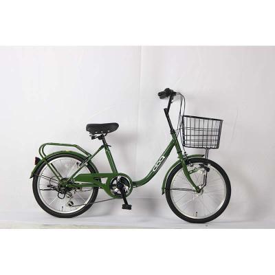 Китай Переменные шестискоростные стальные городские велосипеды 20 дюймовый каркас для женщин велосипед OEM DOM продается