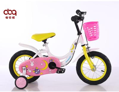 China Wanyi Childrens Training Wheel Bikes 12 Inch Princess Bike To 2 To 5 Years Old Child for sale