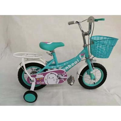 China 16'' Childrens Training Wheel Bikes With Hand Brakes Ordinary Pedal for sale