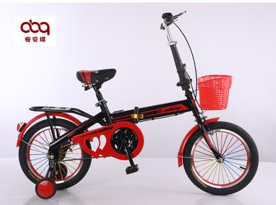 China 16 Inch Mini Children Folding Road Bike Lightweight Single Speed for sale