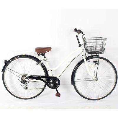 Cina 27 pollici di carbonio City Bikes alluminio legata 700c bici femminile in vendita