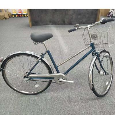 China 24 Inch Women'S Carbon City Bikes Single Speed Ladies Bicycle for sale