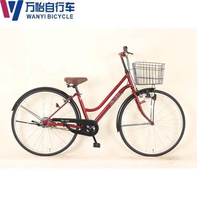 China High Carbon Steel Women'S Retro Cruiser Bike 27 Inch Six Speed for sale