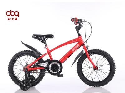 China 16 Inch Lightweight Childrens Bikes With Hand Brakes And Training Wheel for sale