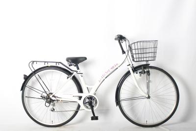 China Bicicletas urbanas de 27 pulgadas para mujeres Adultos Bicicletas urbanas de seis velocidades OEM ODM en venta