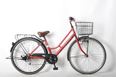 China 26 Inch 6 Speed Urban City Bicycles Womens Vintage Bike Customized Color for sale