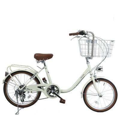 中国 OEM 20' 都市通勤自転車 シマノ バイク 女性 6 スピード 販売のため