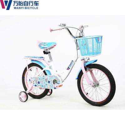 China Bicicleta de 16 polegadas com rodas de treino com assentos e manobras ajustáveis à venda