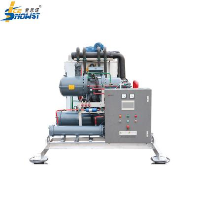 China 10 Ton Freshwater Flake Ice Machine Low Energy Ice Making 3P 220V for sale