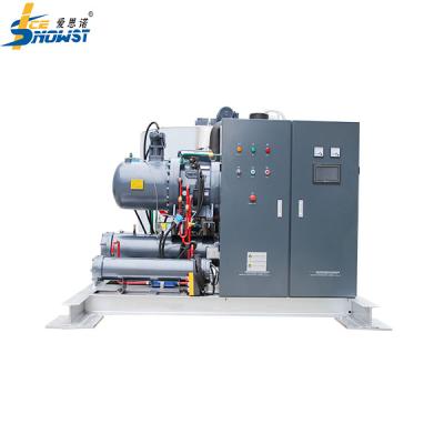 China R404A R507 15 Ton Freshwater Flake Ice Machine automatizó completamente en venta