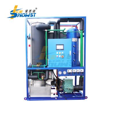 China Fabricante industrial da máquina de gelo do tubo SUS304 3T para hotéis das barras à venda