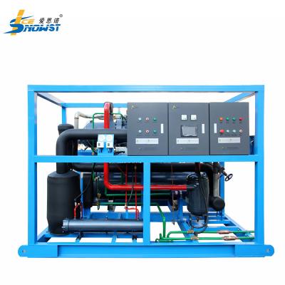 China 50 Ton Automatic Direct Cooling Block Eis-Maschine für Fisch-Industrie 210kw zu verkaufen