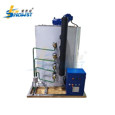China Stainless Steel Commercial Ice Systems Flake Ice Generator Evaporator 10T for sale