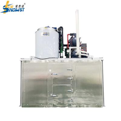 China fabricante machacado comercial automático 10 Ton High Efficiency de la máquina de hielo 380v en venta