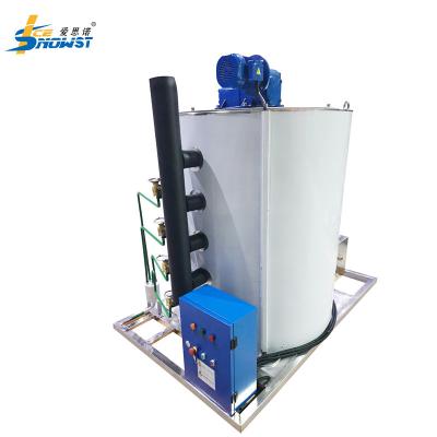 China 10T Stainless Steel Flake Ice Evaporator Commercial Ice Systems With Expansion Valve for sale