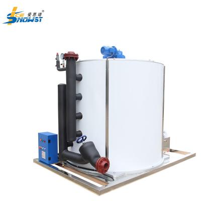 Cina Macchina industriale della macchina per ghiaccio dell'evaporatore del ghiaccio del fiocco del ODM 25ton in vendita