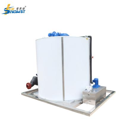China 25ton Flake Ice Maker Evaporator Water Cooled Ice Maker Carbon Steel for sale