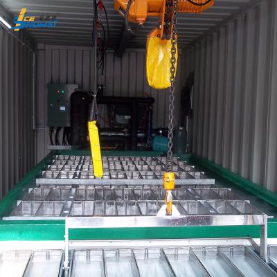 China Máquina de gelo Containerized automática do bloco de 5 toneladas à venda