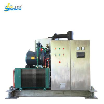 China Energy Saving 20Ton Seawater Flake Ice Machine Commercial For Frozen Seafood for sale